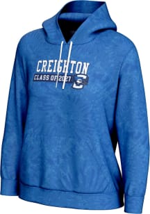 ProSphere Creighton Bluejays Womens Blue Class of 2027 Hooded Sweatshirt