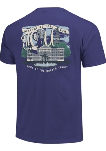 TCU Horned Frogs Purple Welcome to Ft Worth Short Sleeve T Shirt