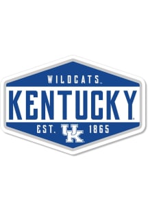 Kentucky Wildcats 3.5" Badge Rugged Stickers - Blue