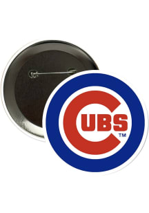 Chicago Cubs 3" Primary Logo Button - Light Blue