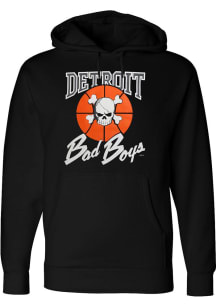 Detroit Pistons Mens Black Detroit Bad Boys Long Sleeve Hoodie