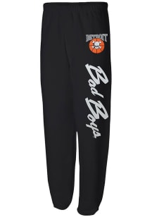 Detroit Pistons Mens Black Detroit Bad Boys Sweatpants