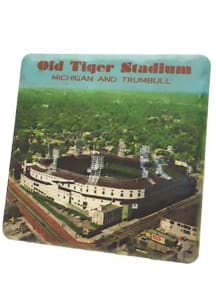 Detroit Vintage Tiger Stadium 4x4 Coaster - Green