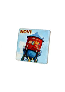 Detroit Water Tower Coaster - Blue