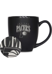Indiana Pacers Tribute Bistro Ceramic Mug - Black