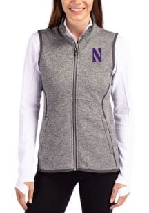 Cutter and Buck Northwestern Wildcats Womens Purple Mainsail Vest