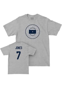 Ryla Jones Penn State Nittany Lions Youth Grey NIL State Player Tee