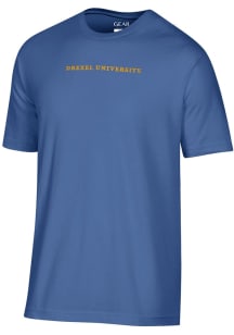 Gear For Sports Drexel Dragons Blue Embroidered Short Sleeve T Shirt