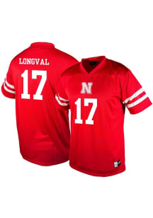Genuine Collective Nebraska Cornhuskers Red NIL Football Jersey