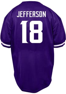 Justin Jefferson Minnesota Vikings Profile Player Mesh Jersey Big and Tall