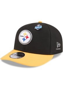 New Era Pittsburgh Steelers Black 2026 NFL Draft 9FIFTY Mens Snapback Hat