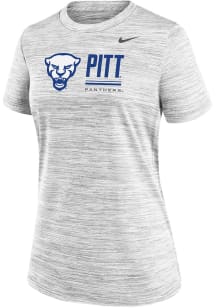 Nike Pitt Panthers Womens White Velocity T-Shirt