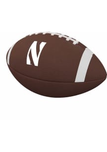 Logo Brands Northwestern Wildcats Primary Rubber Football Football