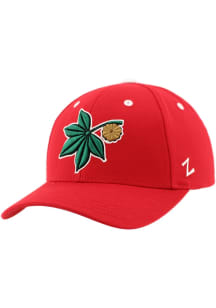 Zephyr Ohio State Buckeyes Structured Competitor Adjustable Hat - Red