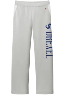 Drexel Dragons Womens Reverse Fleece Grey Sweatpants