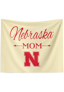 Nebraska Cornhuskers Mom 34x40 Tapestry Blanket