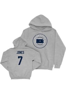 Ryla Jones Campus Ink Penn State Nittany Lions Youth NIL State Long Sleeve Player Hoodie Grey