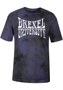 Uscape Drexel Dragons Navy Blue Tie Short Sleeve Fashion T Shirt