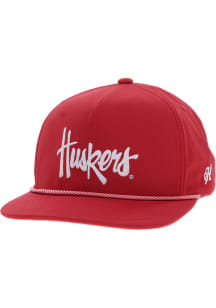Hooey Nebraska Cornhuskers Red 5 Panel Snapback Mens Snapback Hat