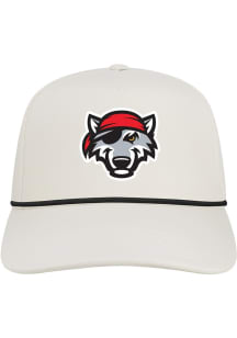 Erie SeaWolves Caddy 5-Panel Rope Adjustable Hat - White