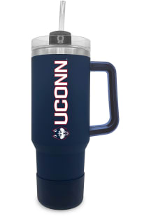 UConn Huskies 40 oz Stainless Steel Tumbler - Navy Blue