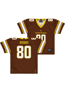 Harper Hughes  Campus Ink Western Michigan Broncos Brown NIL Football Jersey