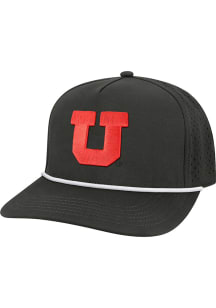 Legacy Utah Utes Cut Above Adjustable Hat - Black