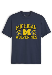 Class Trip Michigan Wolverines Blue Grateful Dead Number One Design Short Sleeve T Shirt