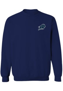Vive La Fete Howard Bison Womens Navy Blue Impressions Crew Sweatshirt