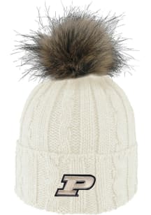 LogoFit Purdue Boilermakers White Alps Womens Knit Hat