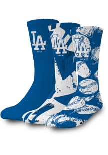 Los Angeles Dodgers ISlide iSlide Primary Mens Crew Socks