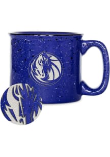 Dallas Mavericks Campfire Ceramic Mug - Blue