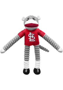St Louis Cardinals Sock Monkey Pet Toy