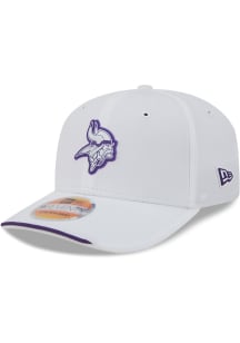 New Era Minnesota Vikings 2026 NFL Sideline 9SEVENTY Adjustable Hat - White