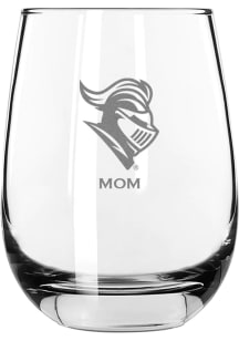 Rutgers Scarlet Knights Mom 15oz Stemless Wine Glass - White