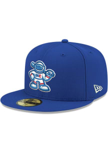 New Era Oklahoma City Comets Mens Blue Astronaut GCP 59FIFTY Fitted Hat
