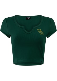 Hype and Vice William & Mary Tribe Womens Green Cali Short Sleeve T-Shirt