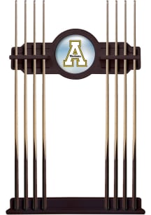 Appalachian State Mountaineers Solid Wood Cue Rack Pool Table