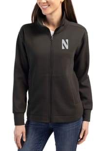 Cutter and Buck Northwestern Wildcats Womens Purple Roam Light Weight Jacket