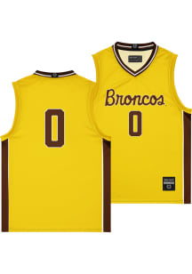 Jaylen Washington  Campus Ink Western Michigan Broncos Youth NIL Gold Basketball Jersey