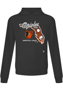 Levelwear Baltimore Orioles Mens Black Relay Sunrise Spring Training Hood