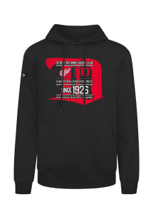 Levelwear Detroit Red Wings Mens Black Podium Acumen Long Sleeve Hoodie