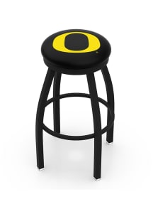 Oregon Ducks Black Pub Stool - Black