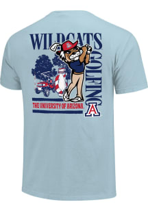 Arizona Wildcats Light Blue Golf Tuscon Golf Club Short Sleeve T Shirt