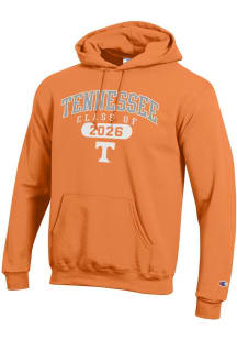 Champion Tennessee Volunteers Mens Orange Class of 2026 Powerblend Long Sleeve Hoodie