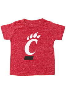 Little King Cincinnati Bearcats Toddler Red Knobby Primary Logo Short Sleeve T-Shirt