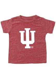 Little King Indiana Hoosiers Toddler Crimson Primary Logo Short Sleeve T-Shirt