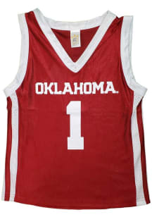 Little King Oklahoma Sooners Youth Game Day Cardinal Basketball Jersey