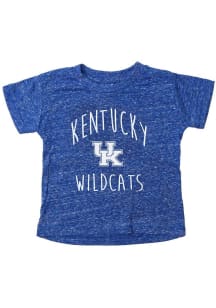 Little King Kentucky Wildcats Toddler Blue Knobby Short Sleeve T-Shirt
