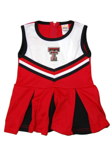 Little King Texas Tech Red Raiders Toddler Girls Red Tackle Sets Cheer Dress